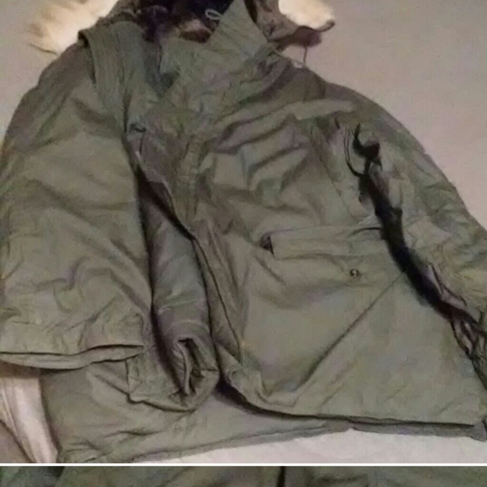Military issue cold weather parka